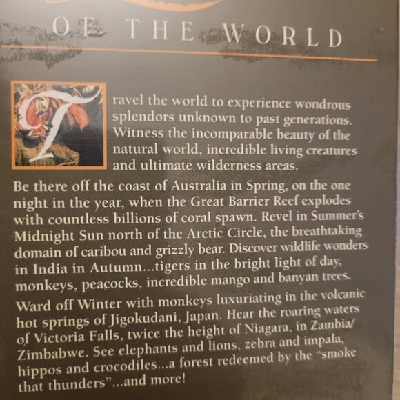 Reader's Digest Great Splendors Of The World. Set of 3 VHS . NEW. sealed - Picture 5 of 8